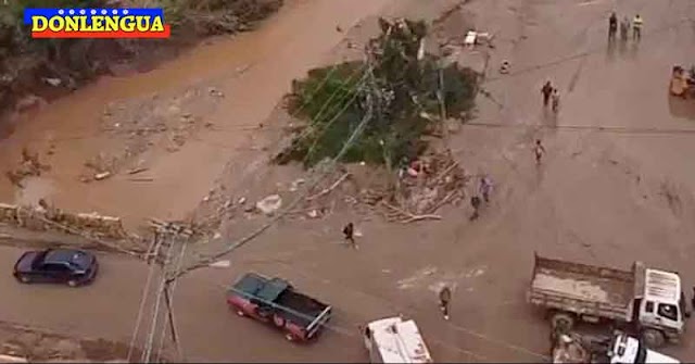 8 personas arrastradas por un río en Los Teques podrían estar ya en Caracas