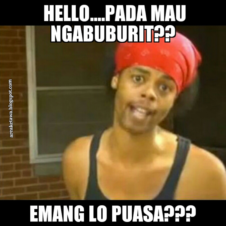 8 Gambar Meme Lucu Ngabuburit Area Ketawa