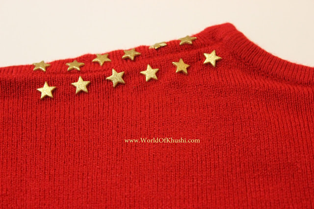 Make Your Own Studded Sweater | DIY