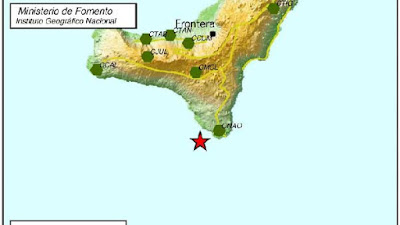 Terremoto El Hierro 14 junio de magnitud 3,3 