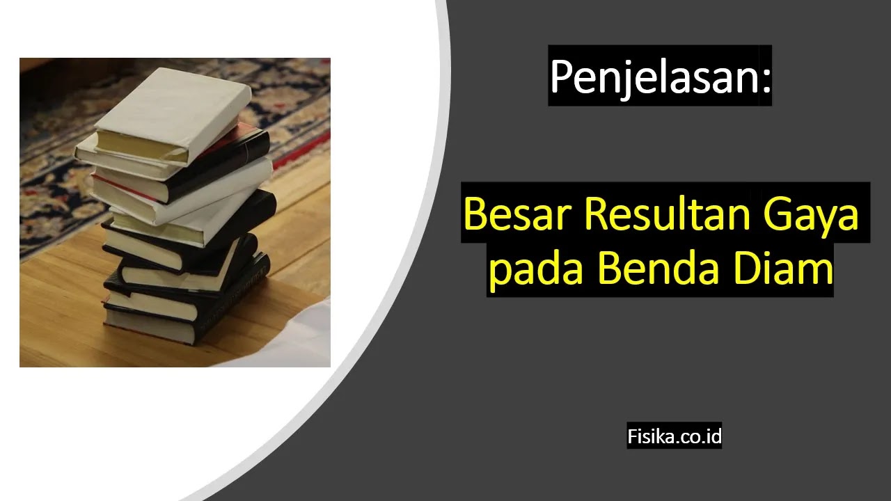 Besar Resultan Gaya pada Benda Diam