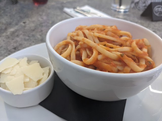 Kids Eat Free in Whitley Bay  - kids pasta at trenchers