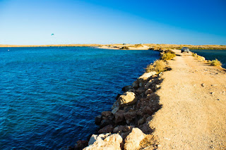 Acceso Playa de Alvor