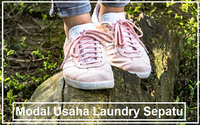 modal untuk usaha laundry sepatu