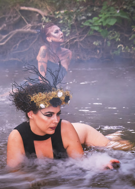 Dark Waters Creak Creatures Photoshoot Models Nature Photography Cosplay