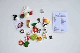 Christmas ABC sets TomToy alphabet miniatures
