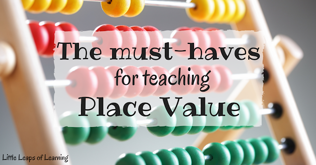 The must-have resources for teaching place value