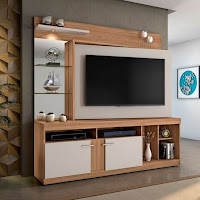 Muebles de madera para la TV con planos