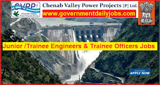 CVPP Recruitment 2018 for 91 JE, Trainee Engineer & Trainee Officer Vacancy