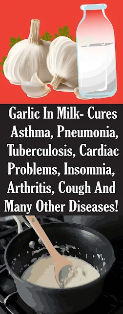 Garlic Milk Can Cure Asthma, Tuberculosis, Pneumonia, Heart Issues, Insomnia, Cough, Arthritis And Other Health Issues Too