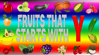 fruits that start with y