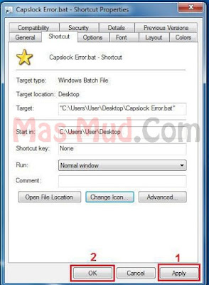 Cara Mudah Mengubah Icon pada Shortcut atau File *.bat (+gambar)