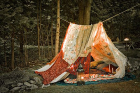 boho camping