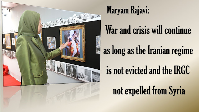 MARYAM RAJAVI: CHEMICAL ATTACK ON IDLIB IS A MAJOR WAR CRIME; THOSE RESPONSIBLE MUST BE BROUGHT TO JUSTICE