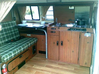 VW campervan Westfalia bay window