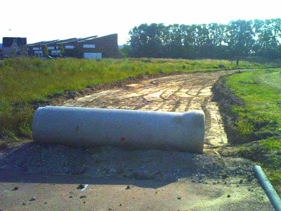 Afgesloten weg (nieuwbouw)