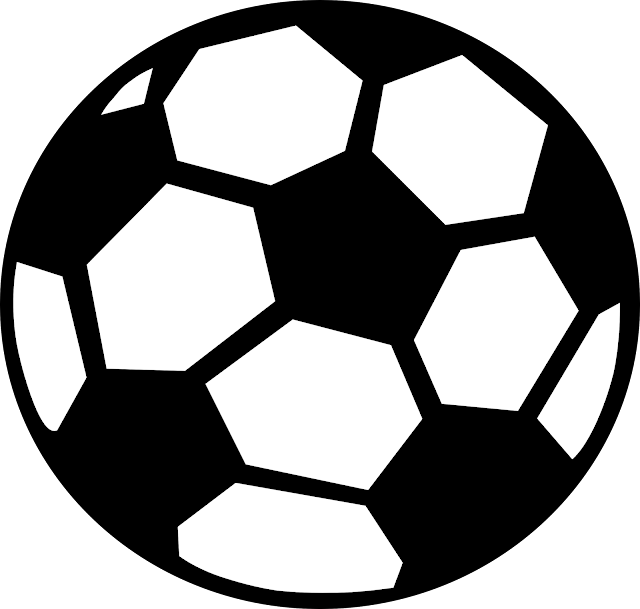 ball clipart black and white free