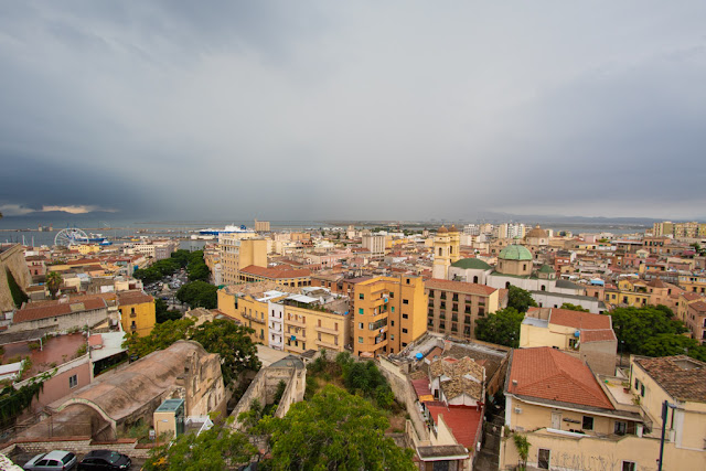 Vista dal Bastione di Santa Croce-Cagliari