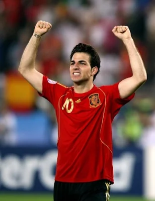 Spain's Cesc Fabregas