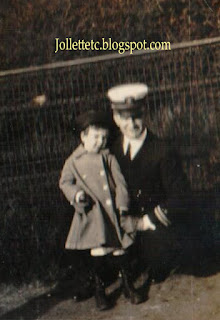 Unidentified man with John Jr. 1921 https://jollettetc.blogspot.com