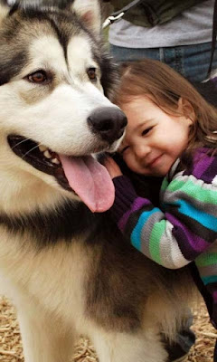 baby-with-her-dogy