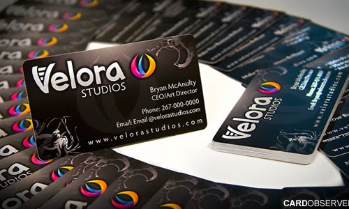 Spot UV Business Cards