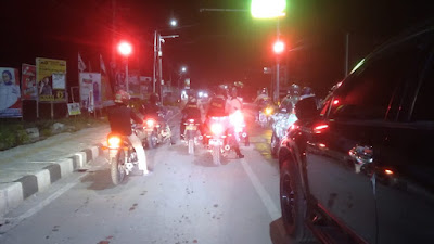  Harkamtibmas, Polresta Palu Gelar Patroli Gabungan,   Pasca Ulah Geng Motor, Polresta Palu Gelar Patroli Gabungan