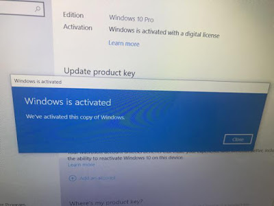 Activate Windows 10 pro