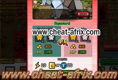 Cheat Token + Emblem Fiddler Ninja Saga 2013