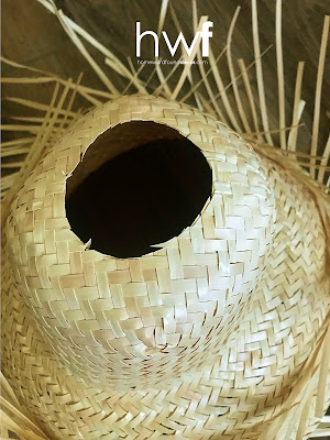 coastal style,beach style,DIY,decorating,re-purposed,diy decorating,summer,up-cycling,tiki style,lighting,tropical home decor,beach hat light cover,summer home decor.