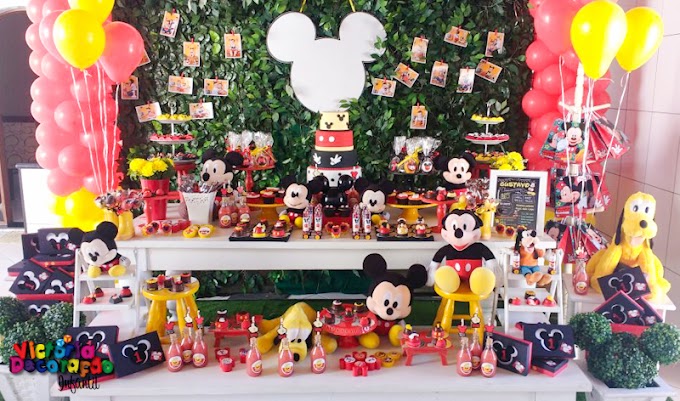 Decoração mickey - Gustavo