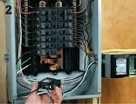 Instalaciones eléctricas residenciales - Conectando un protector contra sobrecargas