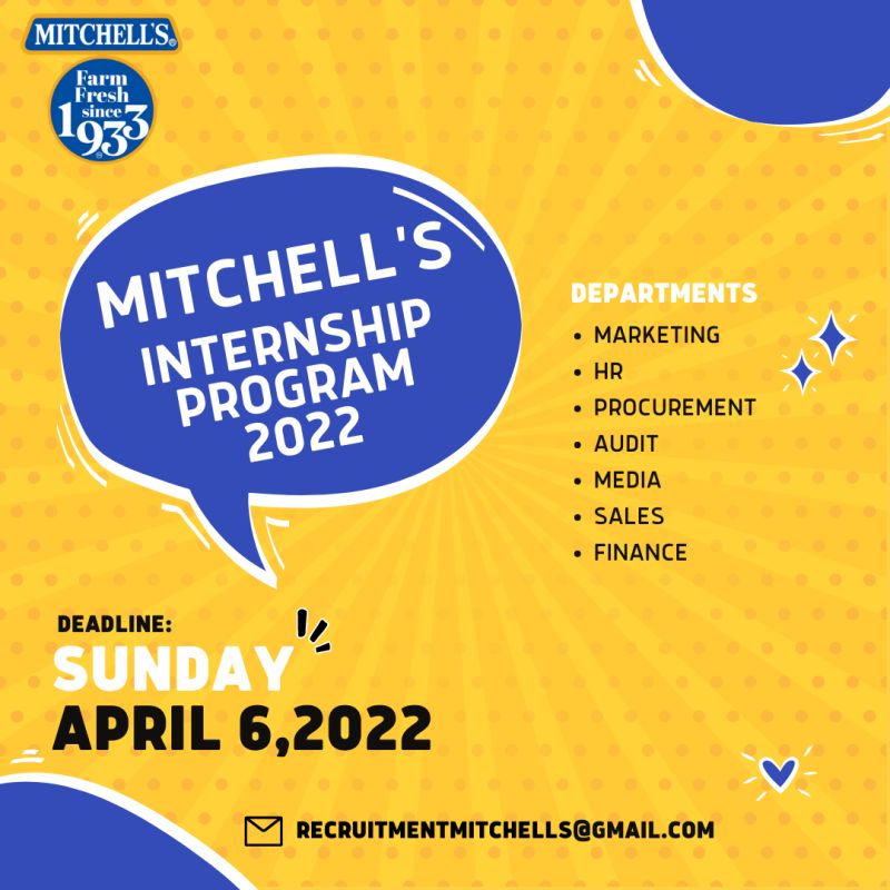 Mitchell’s Fruit Farms Limited Internship Program 2022Mitchell’s Fruit Farms Limited Internship Program 2022