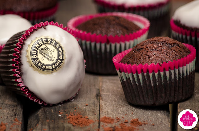 Chocolate Guinness Cupcakes/Muffins - Bataille Food #37