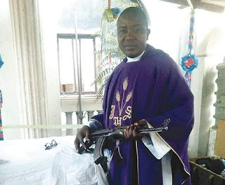 The World Catholic Organization have given order that Priests and Reverend Fathers should start coming to Church with Guns in Nigeria Mbachu Izuchukwu