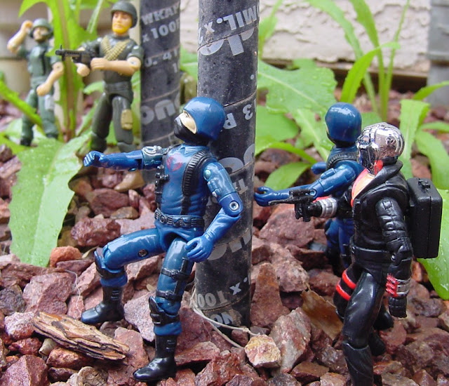 1983 Cobra Trooper, Major Bludd, Hiss Tank, Destro, Rock and Roll, Breaker