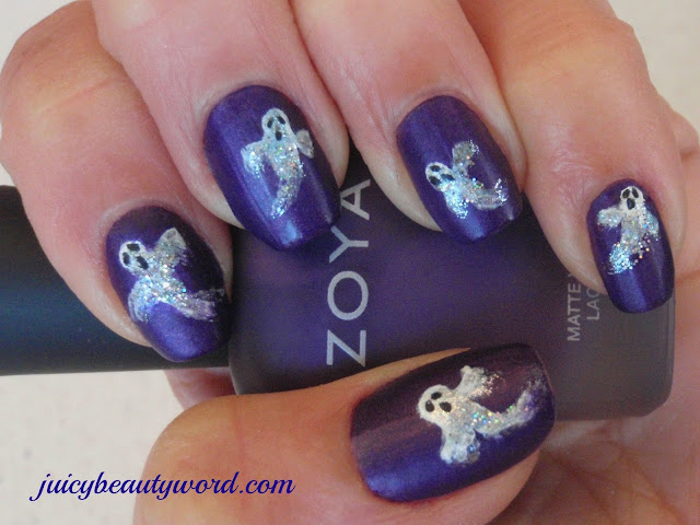 ghost nail designs