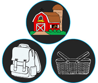 Bag, basket and Barn