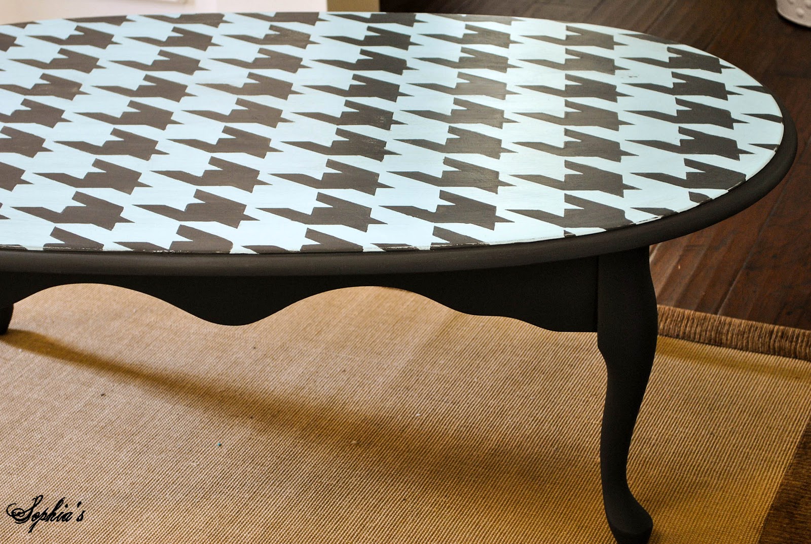 Houndstooth Coffee Table