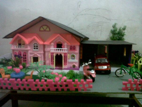 Miniatur Rumah Dari  Kardus Bisa Jadi Kado Spesial Untuk si 