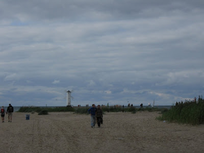 Klimatyczna plaża w Świnoujściu