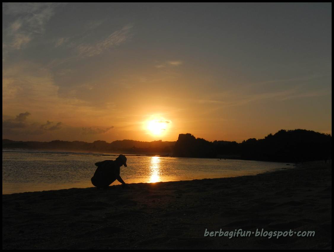 Menikmati Sunset di Pantai Ngandong, Jogja ~ JALAN JALAN MAKAN MAKAN