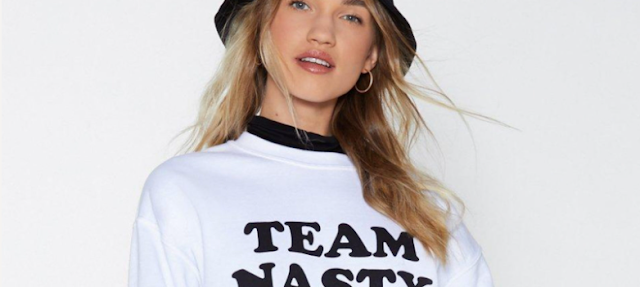 the clothes of Nasty Gal