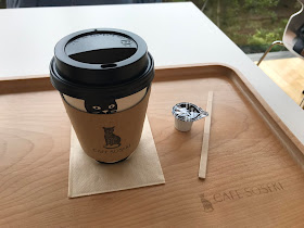 西西漫走筆記 東京私房景點 漱石山房記念館 Cafe Soseki夏目漱石咖啡店 有貓叫聲的咖啡店 超可愛