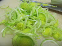 finely chopped leek