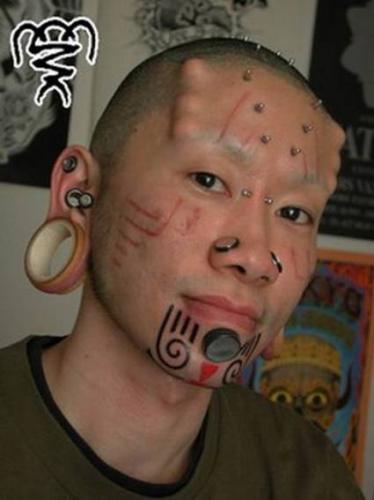 body piercing. Piercing Under Skin