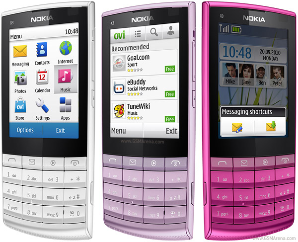 Harga Hp Nokia X3 02 Touch And Type  Apps Directories