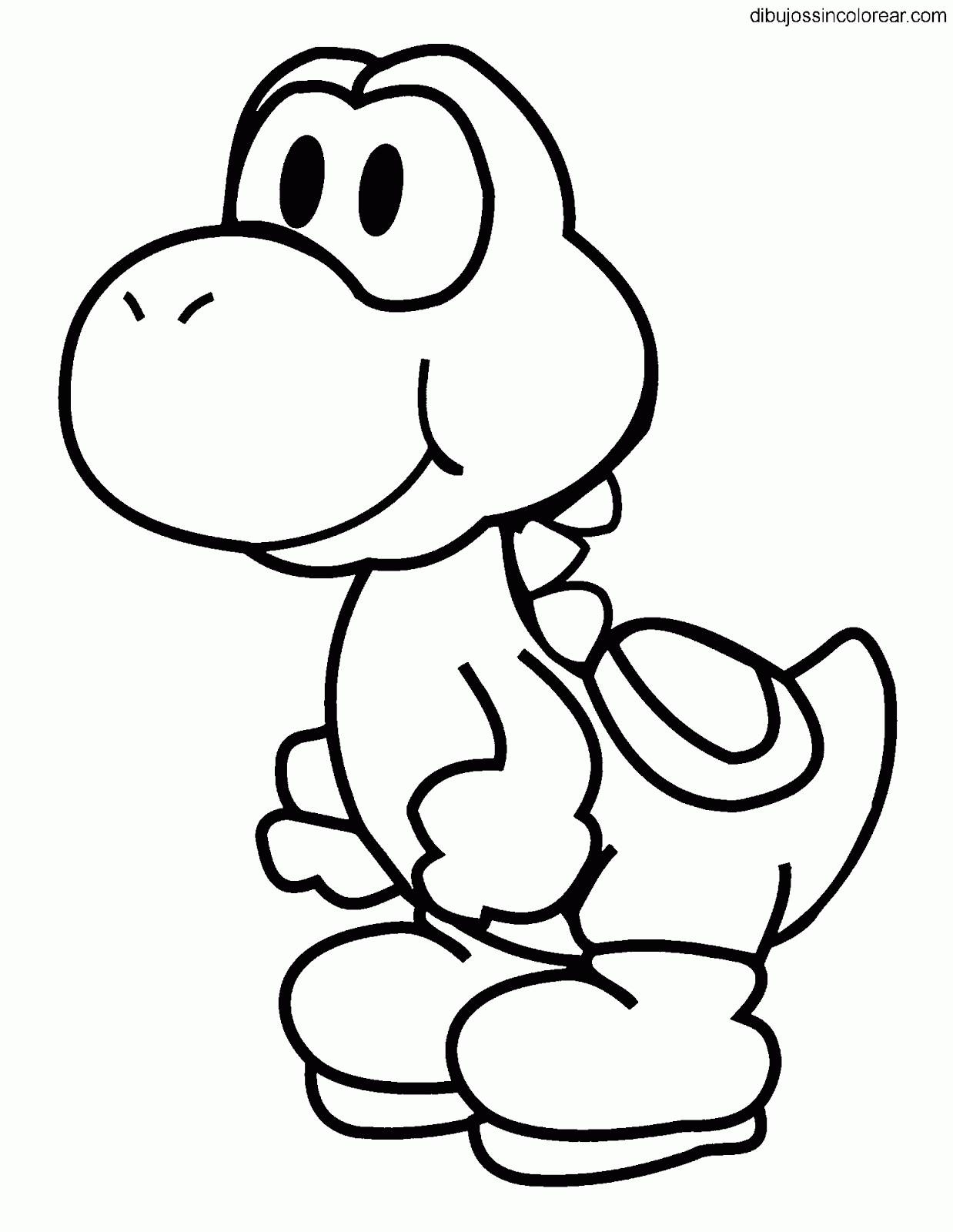 Personajes de mario bros para colorear