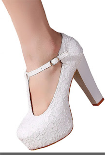 White Wedding Shoes