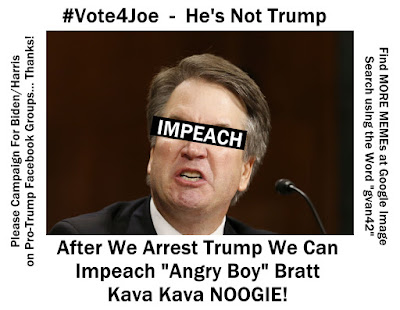 Impeach Brett Kavanaugh - meme